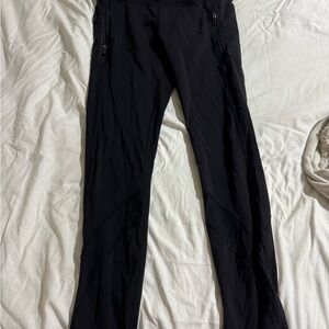 Black Athletic Leggings Lululemon - size 4